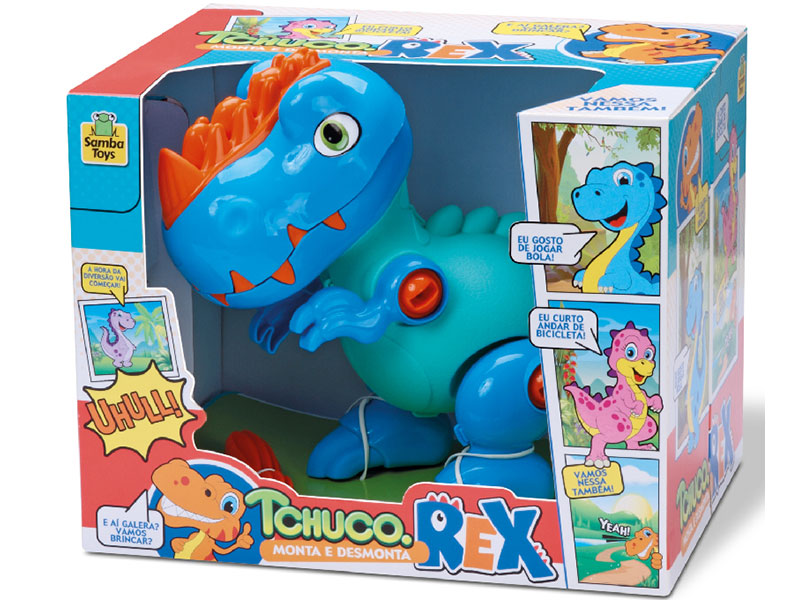 Dinossauro Monta Desmonta T-Rex Havan Toys - HBR0397