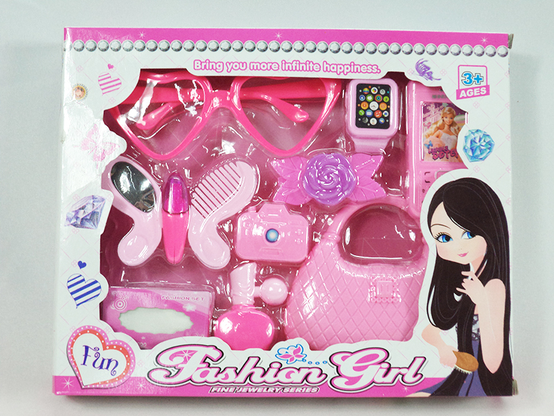 Brinquedo Salão Beleza Fashion Com Acessórios Completo : :  Brinquedos e Jogos