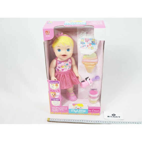 Boneca My Little Ice Cream Faz Sorvete