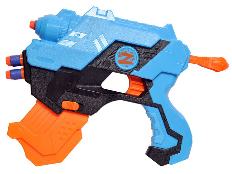 Pistola de Brinquedo Lança Dardos Amarela Supershot Nerf