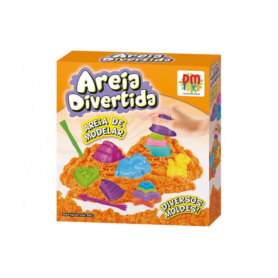 Areia Divertida Areia de Modelar (Moldes de Bolos)