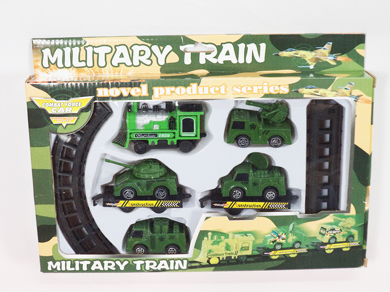 Locomotiva Trem Militar a Pilha