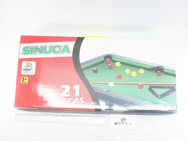 Jogo de sinuca 54,8x3,5x32,5 - Importados Lili