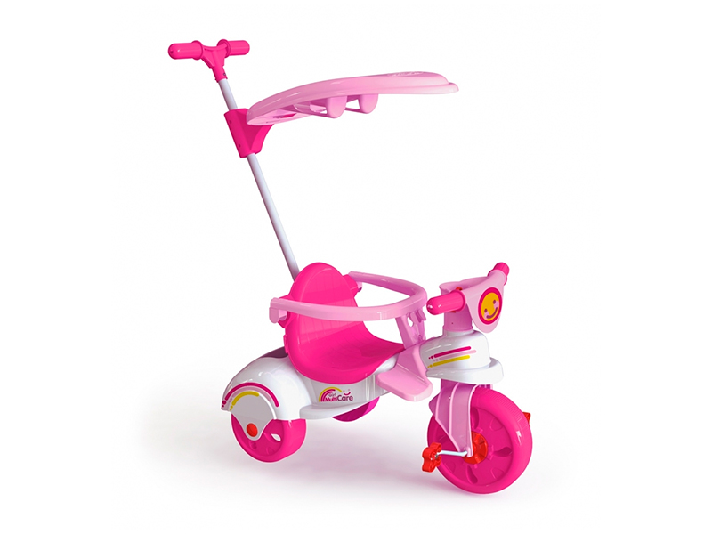 Triciclo Infantil Multi Care 3 x 1 com Capota