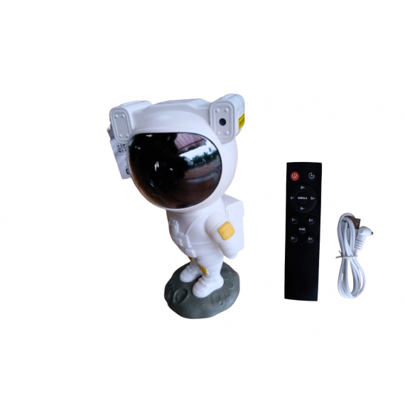 Luminária Projetora Astronauta 23cm(USB) 