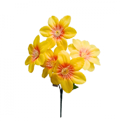 Flor Dália c/ 5 Galhos
