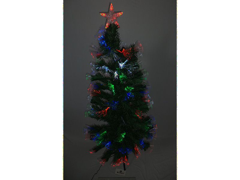 Árvore de Natal Verde Fibra Ótica 90 cm 110/220 Volts Árvore de Natal Verde Fibra Ótica 90 cm 110/220 Volts