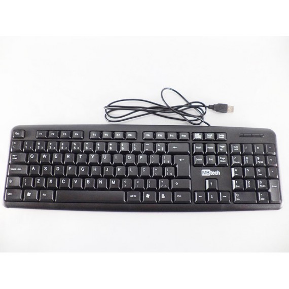 Teclado slim para Computador USB ABNT2