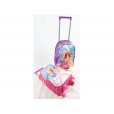 Mochila Princesa Rosa com Rodas - Unidade