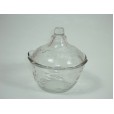 Enfeite para Mesa de Vidro Tam. 10.7 cm Decorado com Flores -