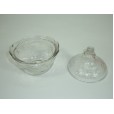 Enfeite para Mesa de Vidro Tam. 10.7 cm Decorado com Flores -